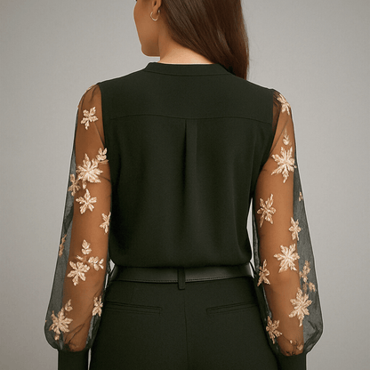 Blusa Eleganza Floreale - Il tocco di raffinatezza perfetto - Biresi