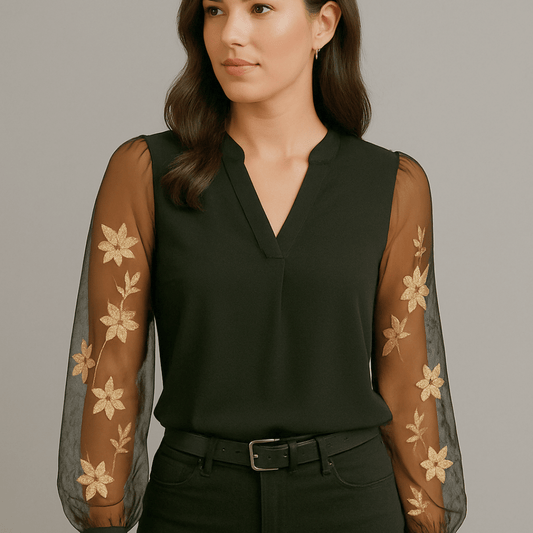 Blusa Eleganza Floreale - Il tocco di raffinatezza perfetto - Biresi